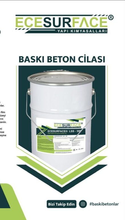 Baskı Beton Cilası LSS – Ece Baskı Beton